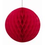 Red Hanging Honeycomb Decoration