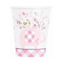 Pink Baby Elephant 9oz Paper Cups 8pk