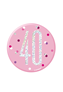 Pink Glitz 40th Birthday 3" Badge
