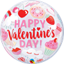Valentine's Day Everything Valentine 22" Bubble Balloon