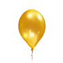 Satin Yellow 11" Latex Balloons 8pk