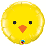 Easter Baby Chick 18" Round Foil Balloon