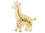 Cream & Gold Baby Giraffe 47" Large Foil Balloon