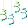 Swirly Snake Party Hanging Decorations 4pk