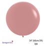 Sempertex Fashion Rosewood 24" (2ft) Latex Balloons 3pk