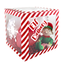 Christmas Candy Striped Elf Delivery Box